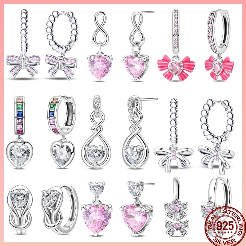 Tie Clip Silver - Nieuwe 925 sterling zilveren dames prinses