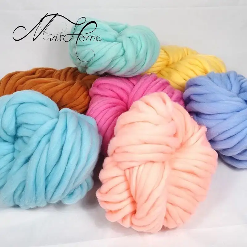 Woven Scarf Blanket - Minthome 0.2S Wol Imitatie Wol Dikke