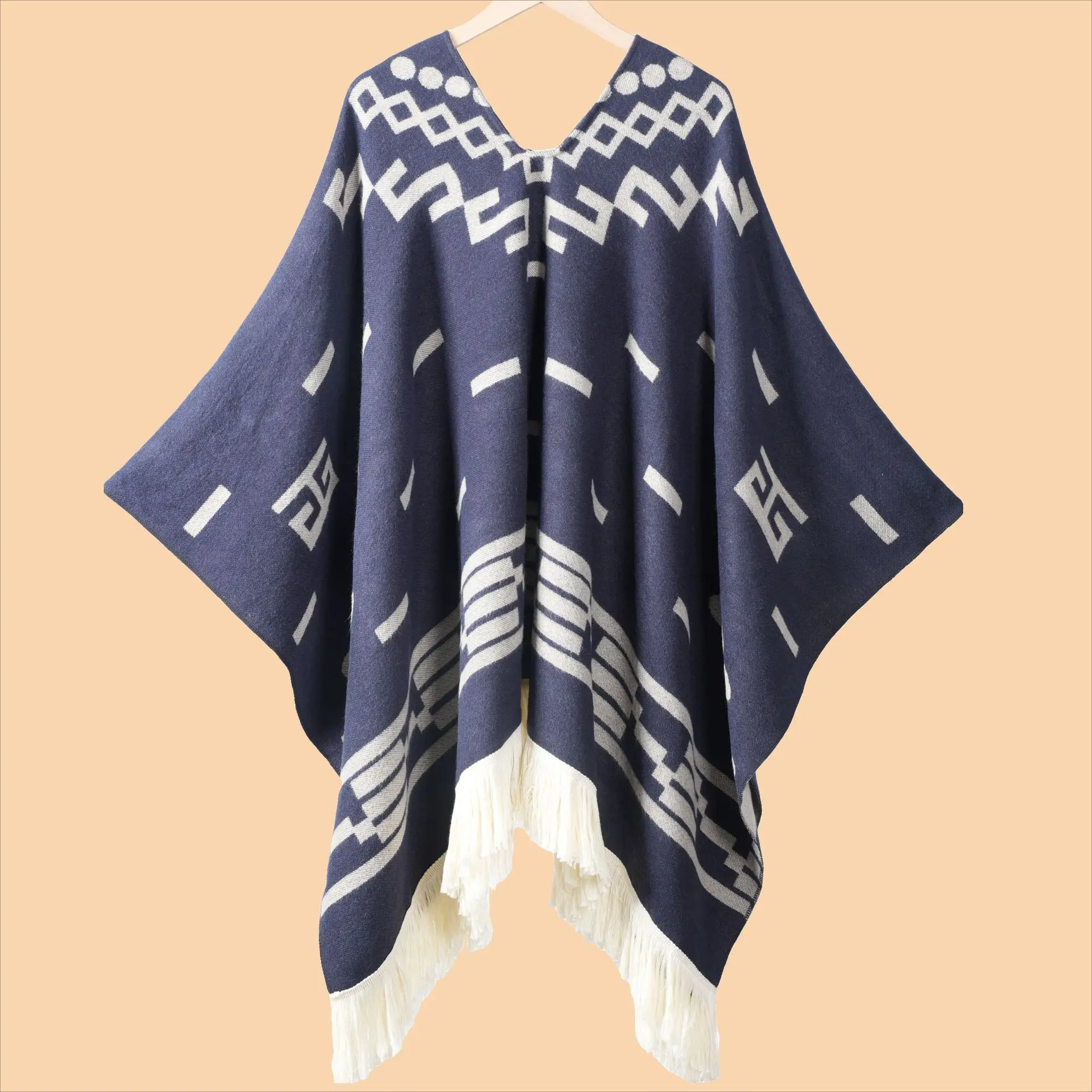 Mannen Cape Modieuze Gebreide  - Muffler Men Wool recensie en prijs