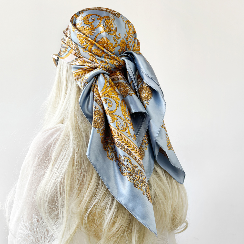 Zijden Sjaal Satijn Vierkante  - Face Scarf Mask recensie en prijs