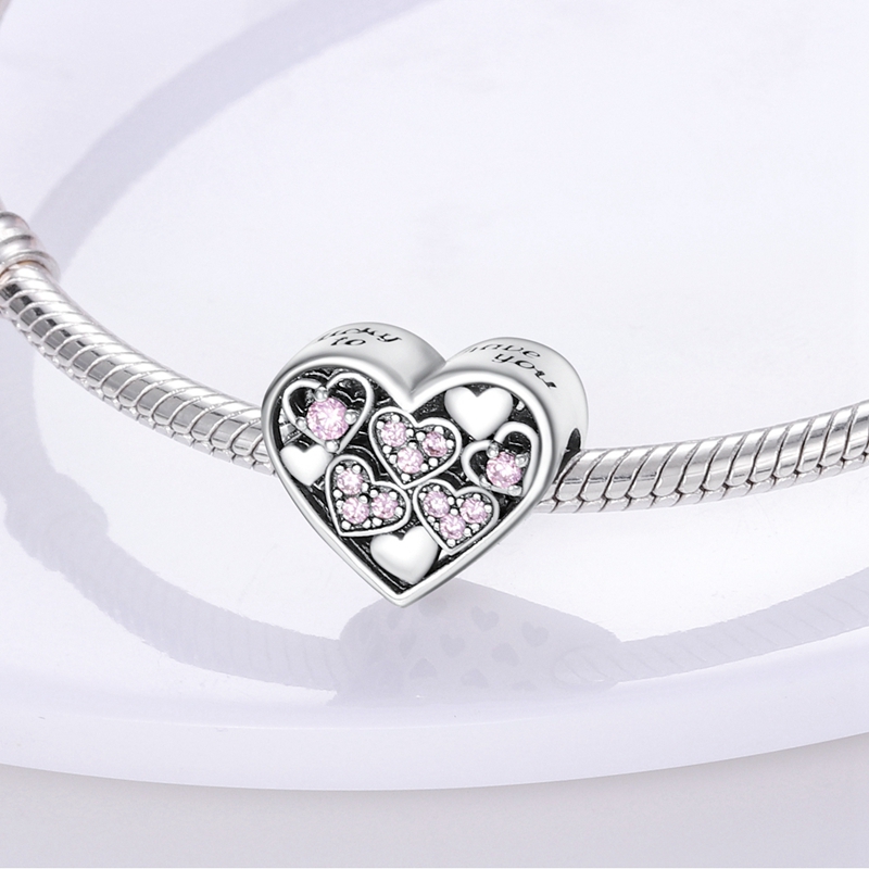 Roze Bedels Originele 925 Ster - Tie Clip Silver recensie en prijs